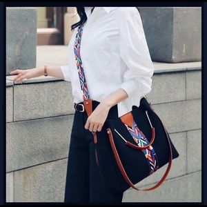 Vegan Leather Guitar Strap Purse